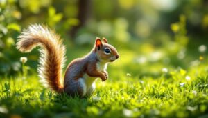 Was bedeutet es, wenn ein Eichhörnchen in Ihrem Garten auftaucht?