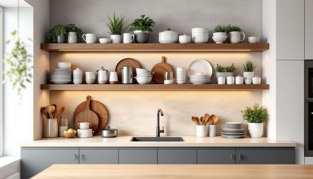 Offene Regale statt Oberschränke: Der Küchentrend 2026, der alles verändert