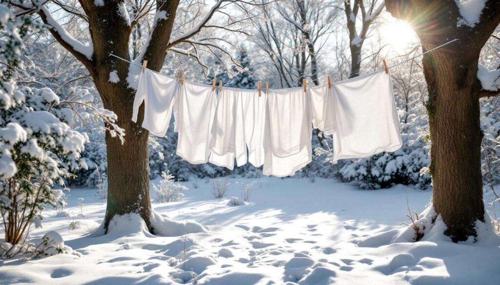 Wäsche trocknen im Winter ohne Wäscheständer: Dieser einfache Trick spart Platz und Zeit