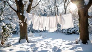 Wäsche trocknen im Winter ohne Wäscheständer: Dieser einfache Trick spart Platz und Zeit