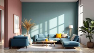 5 überraschende Wandfarben fürs Wohnzimmer, die 2026 laut Experten im Trend liegen
