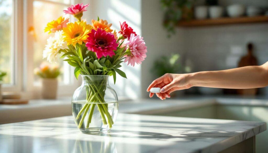 Warum eine Aspirin-Tablette im Blumenwasser Ihre Schnittblumen doppelt so lang frisch hält
