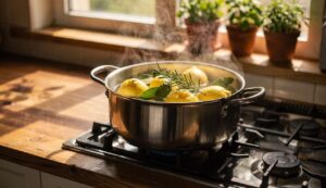 Zitronenschalen, Lorbeer und Rosmarin aufkochen: Warum Experten es empfehlen und was es bringt