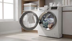 Legen Sie ein feuchtes Tuch in den Trockner: Ihre Wäsche kommt knitterfrei heraus