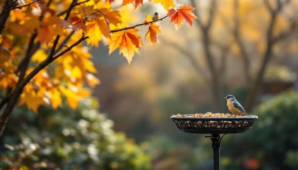Wann sollte man aufhören, die Gartenvögel zu füttern?