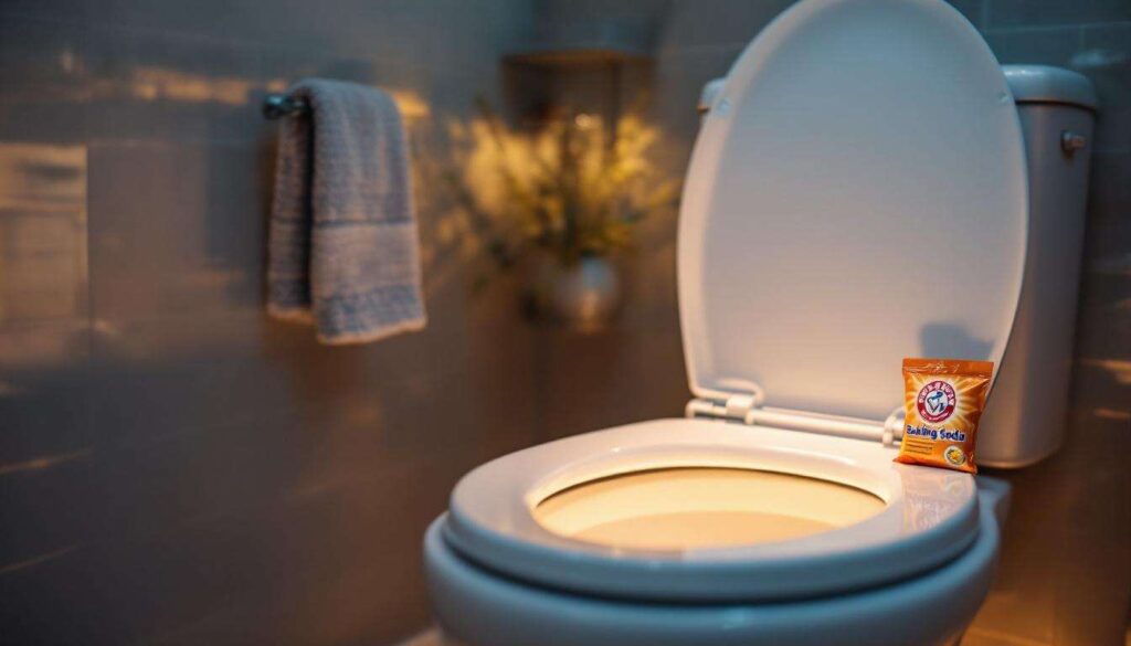WC-Reinigung über Nacht: Ein Päckchen Backpulver ersetzt den Chemiereiniger