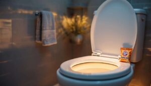 WC-Reinigung über Nacht: Ein Päckchen Backpulver ersetzt den Chemiereiniger