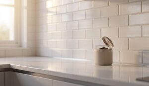 Seit ich Kaffeesatz auf die Fugen reibe, spare ich mir jeden Schimmelreiniger